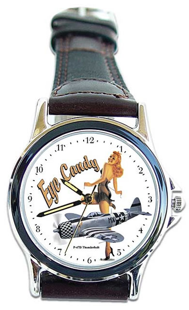 P-47 Thunderbolt Eye Candy Wrist Watch